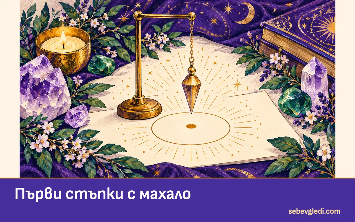 Махало на стойка над неутрален кръг за първи упражнения