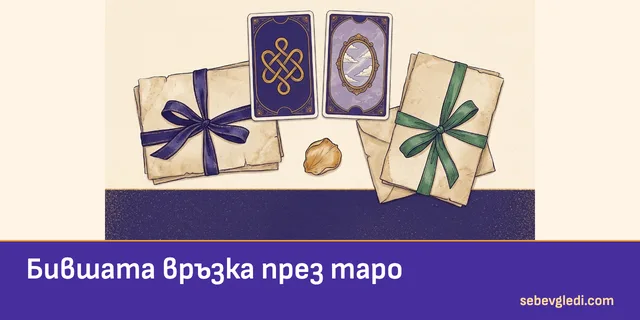 Стари писма и две таро карти за бившата връзка