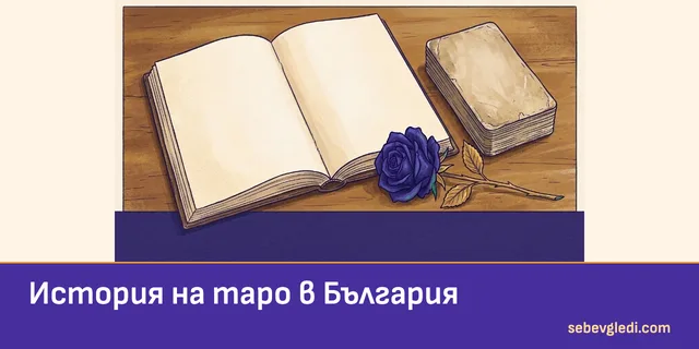 Стара колода и дневник за историята на таро в България